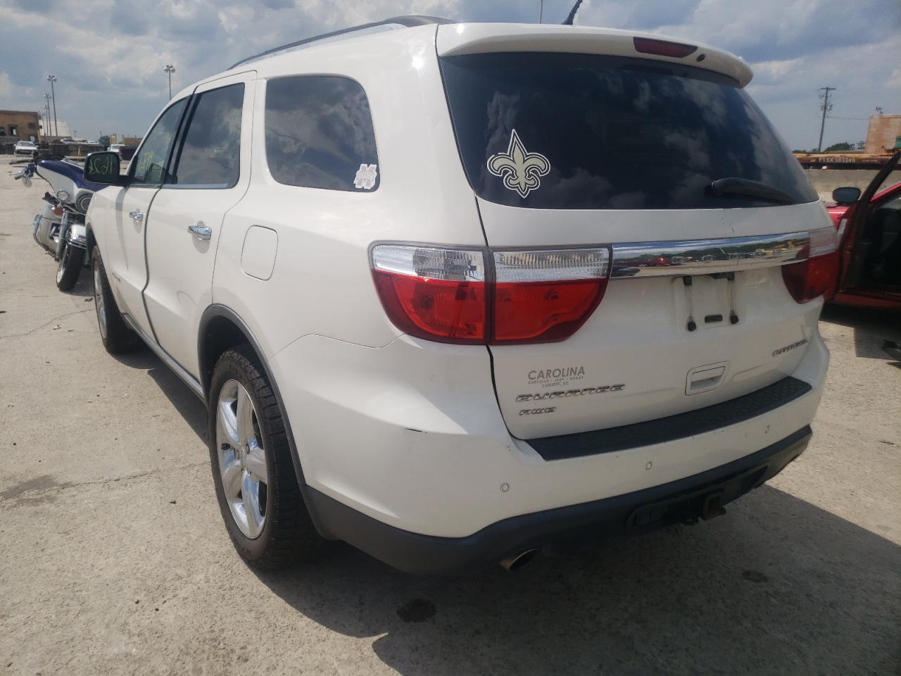 Photo 3 from auction – 2012 DODGE DURANGO CI with VIN 1C4SDJET9CC147653