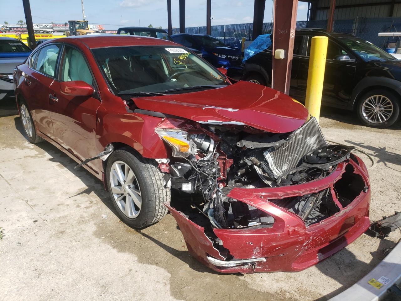 NISSAN ALTIMA 2.5 2015 with VIN 1N4AL3AP9FC105402 - Photo from auction