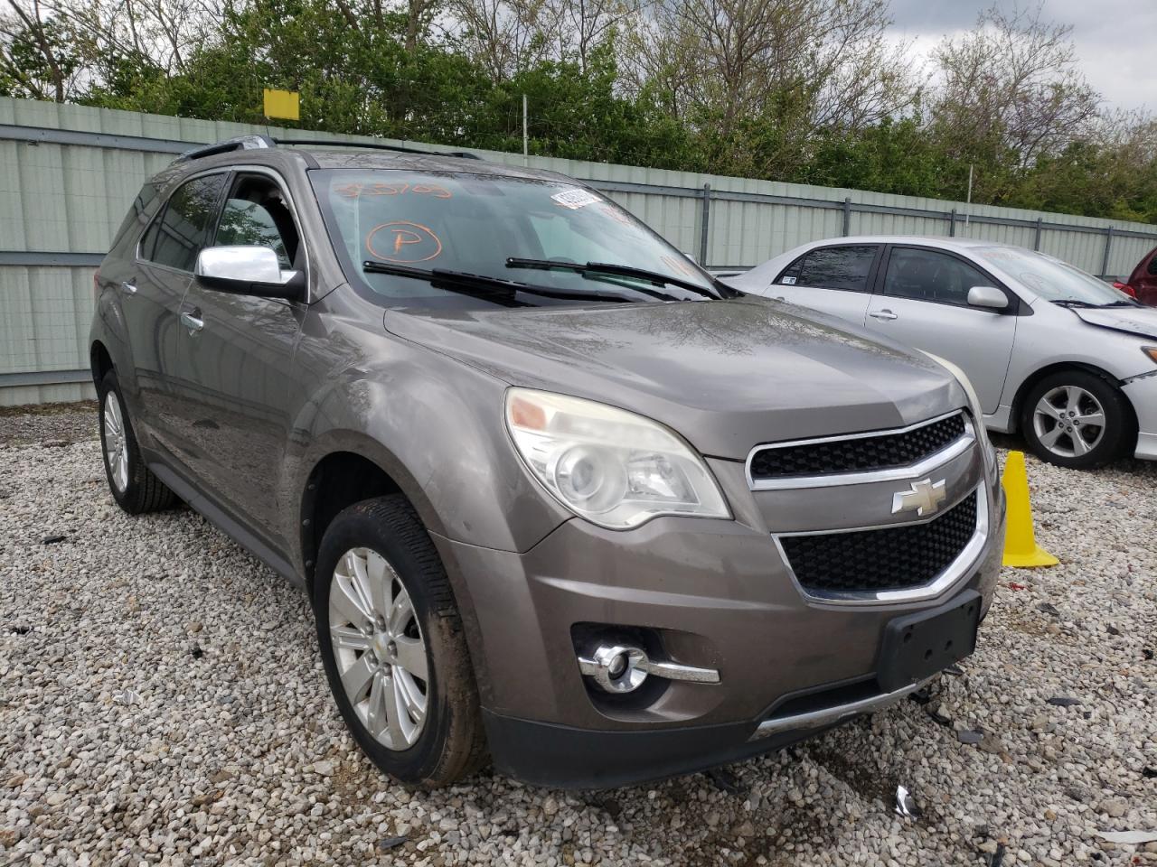 CHEVROLET EQUINOX LT 2010 with VIN 2CNFLGEW5A6353703 - Photo from auction