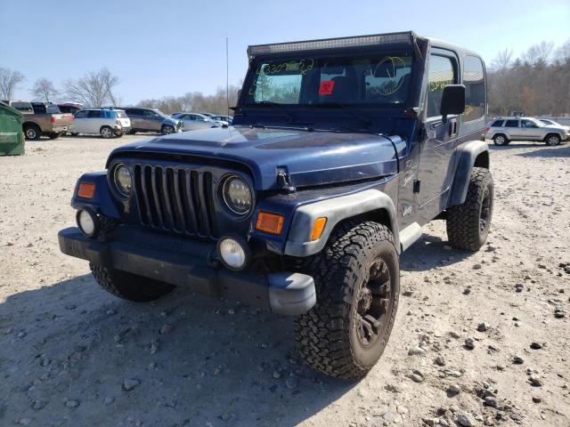 Photo 2 from auction – 2000 JEEP WRANGLER / with VIN 1J4FA49S2YP771804