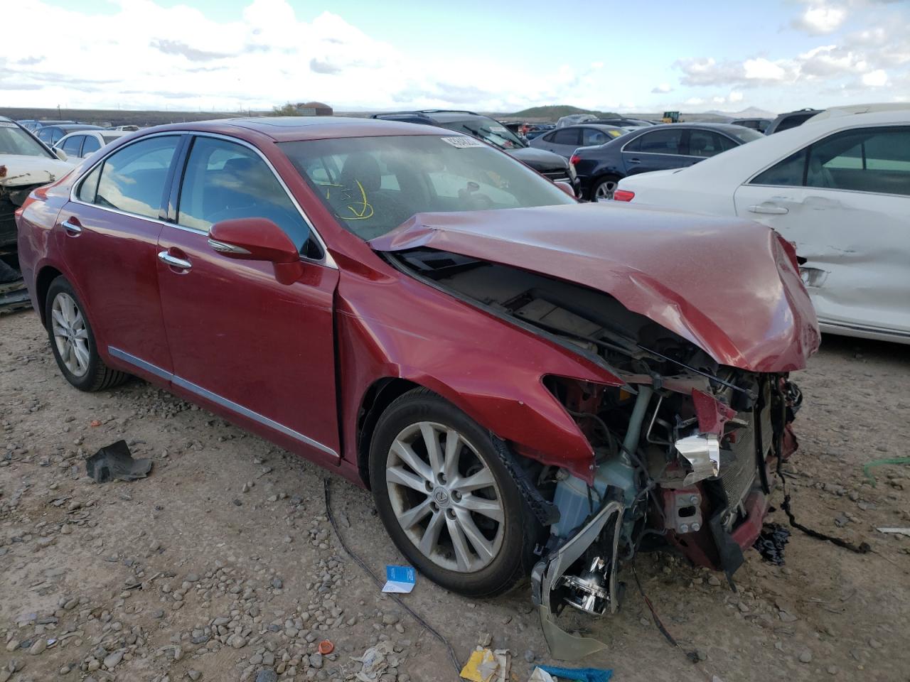 LEXUS ES 350 2010 with VIN JTHBK1EG5A2344930 - Photo from auction