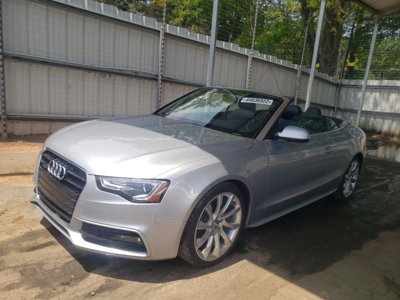 Photo 2 from auction – 2015 AUDI A5 PREMIUM with VIN WAUMFAFHXFN006173