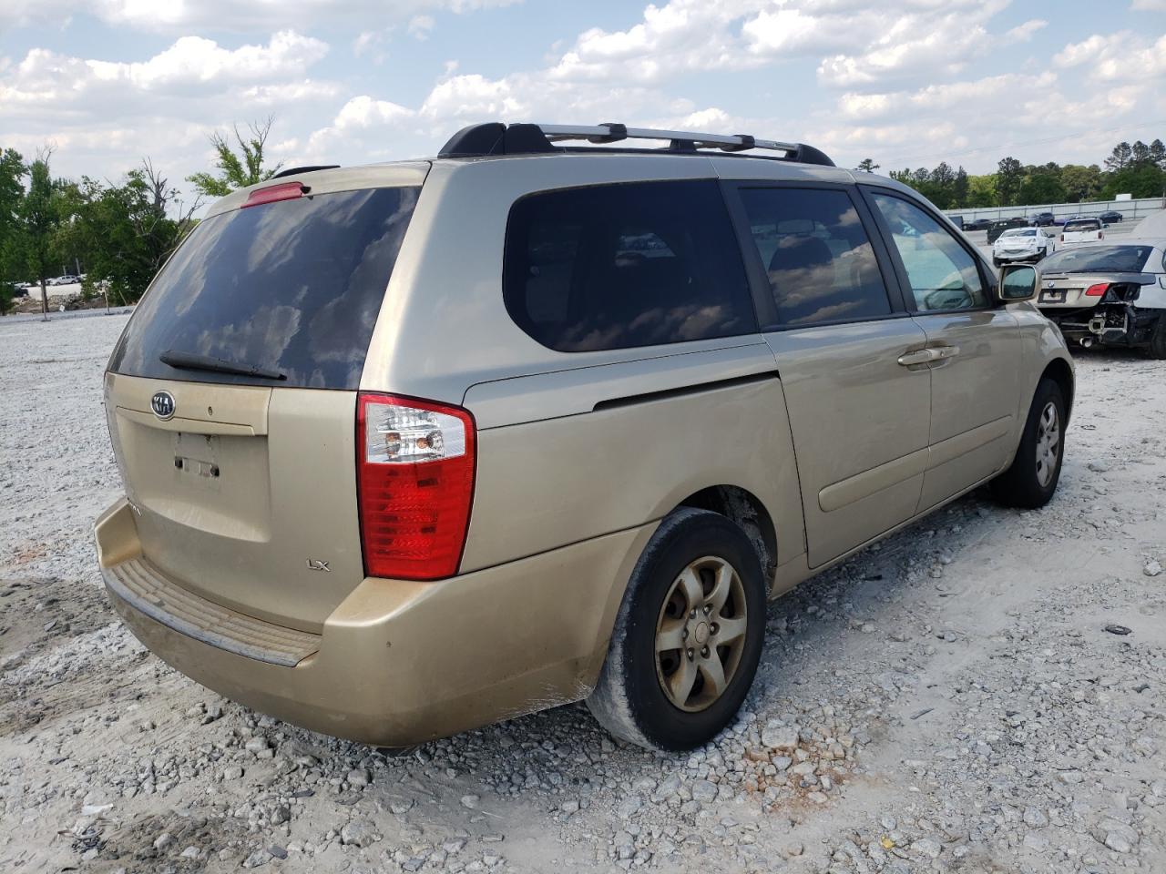 Photo 4 from auction – 2007 KIA SEDONA EX with VIN KNDMB233076139095