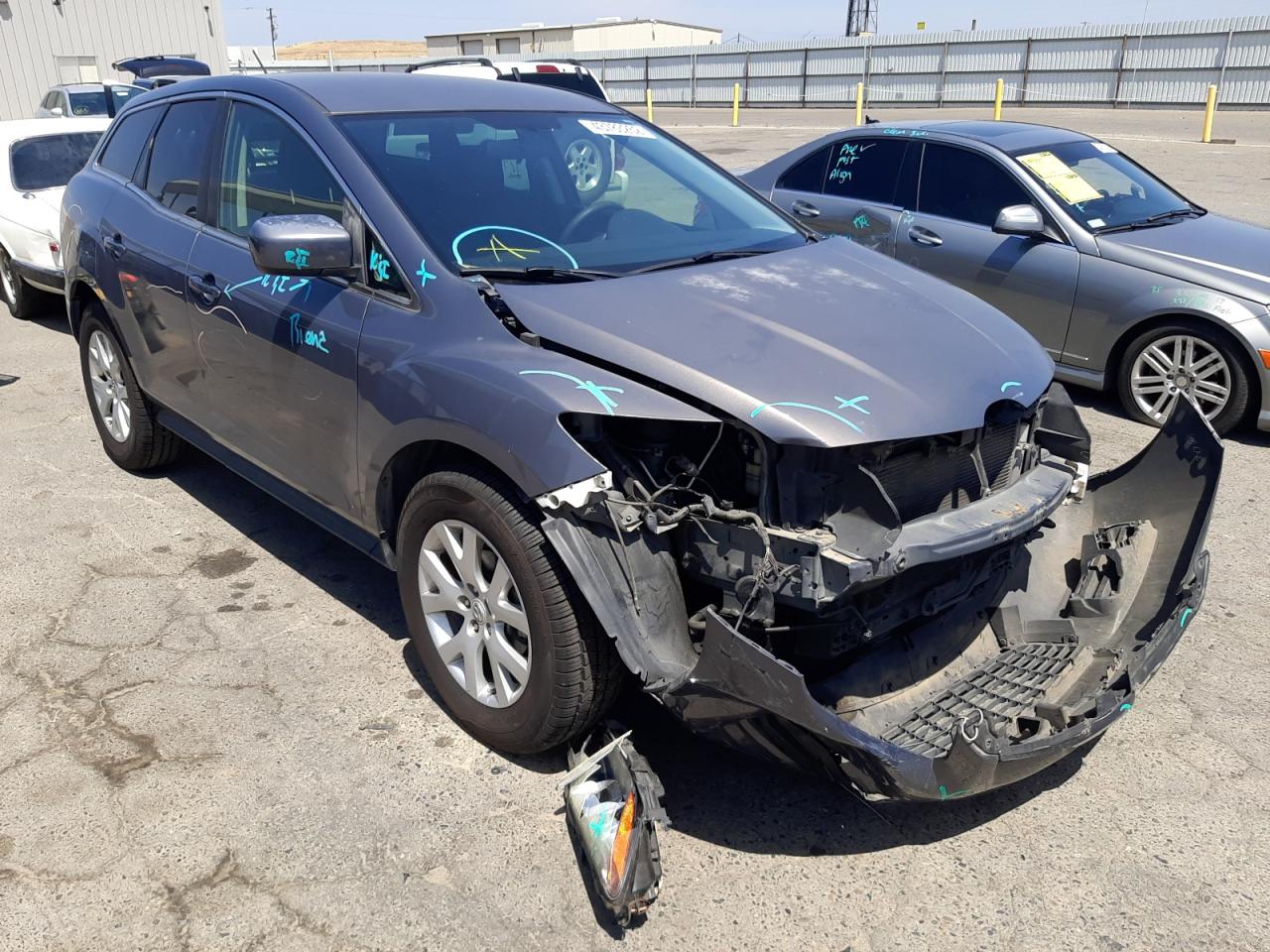 MAZDA CX-7 2007 with VIN JM3ER29L870165686 - Photo from auction
