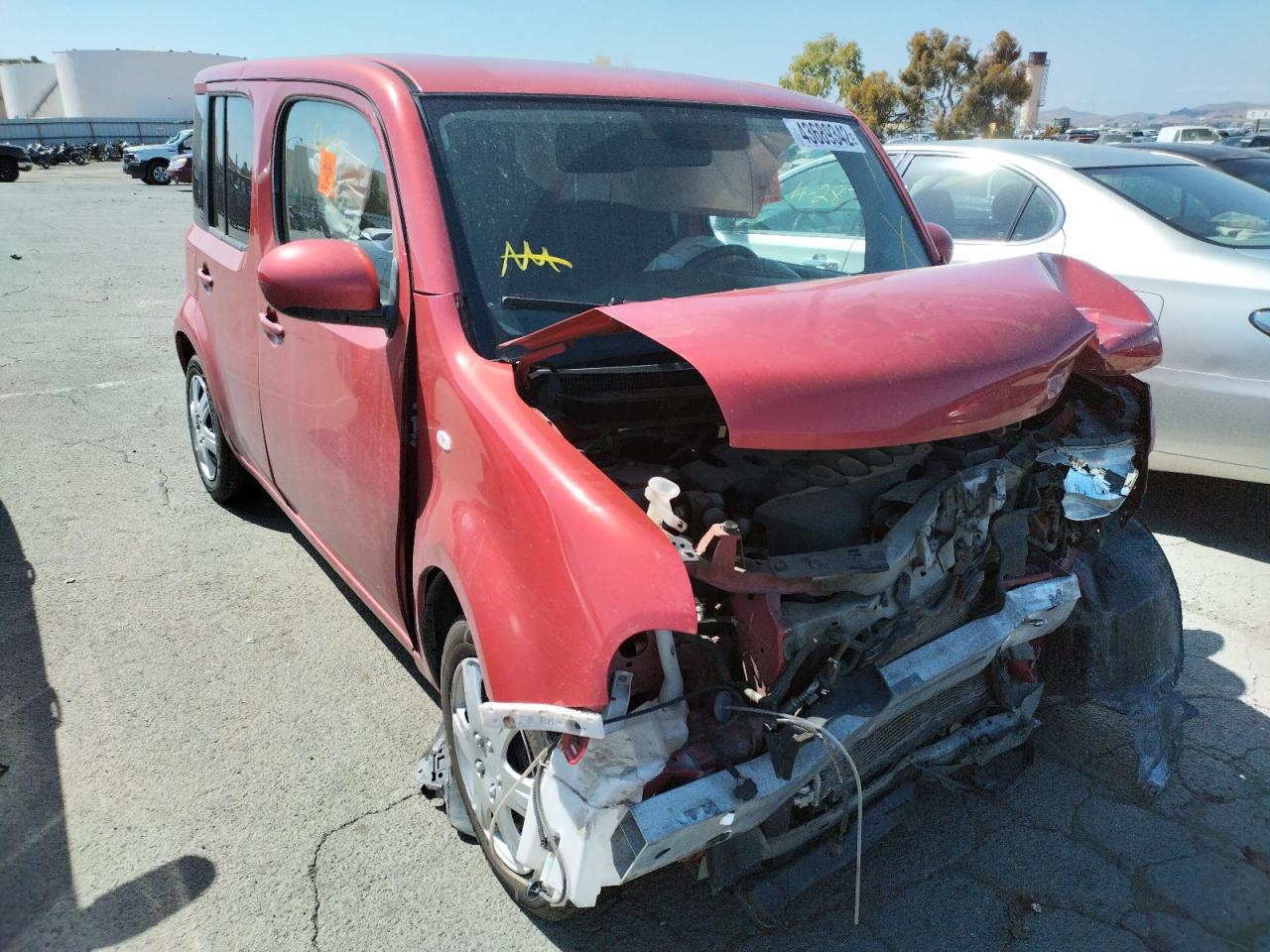 NISSAN CUBE BASE 2010 with VIN JN8AZ2KR3AT161755 - Photo from auction
