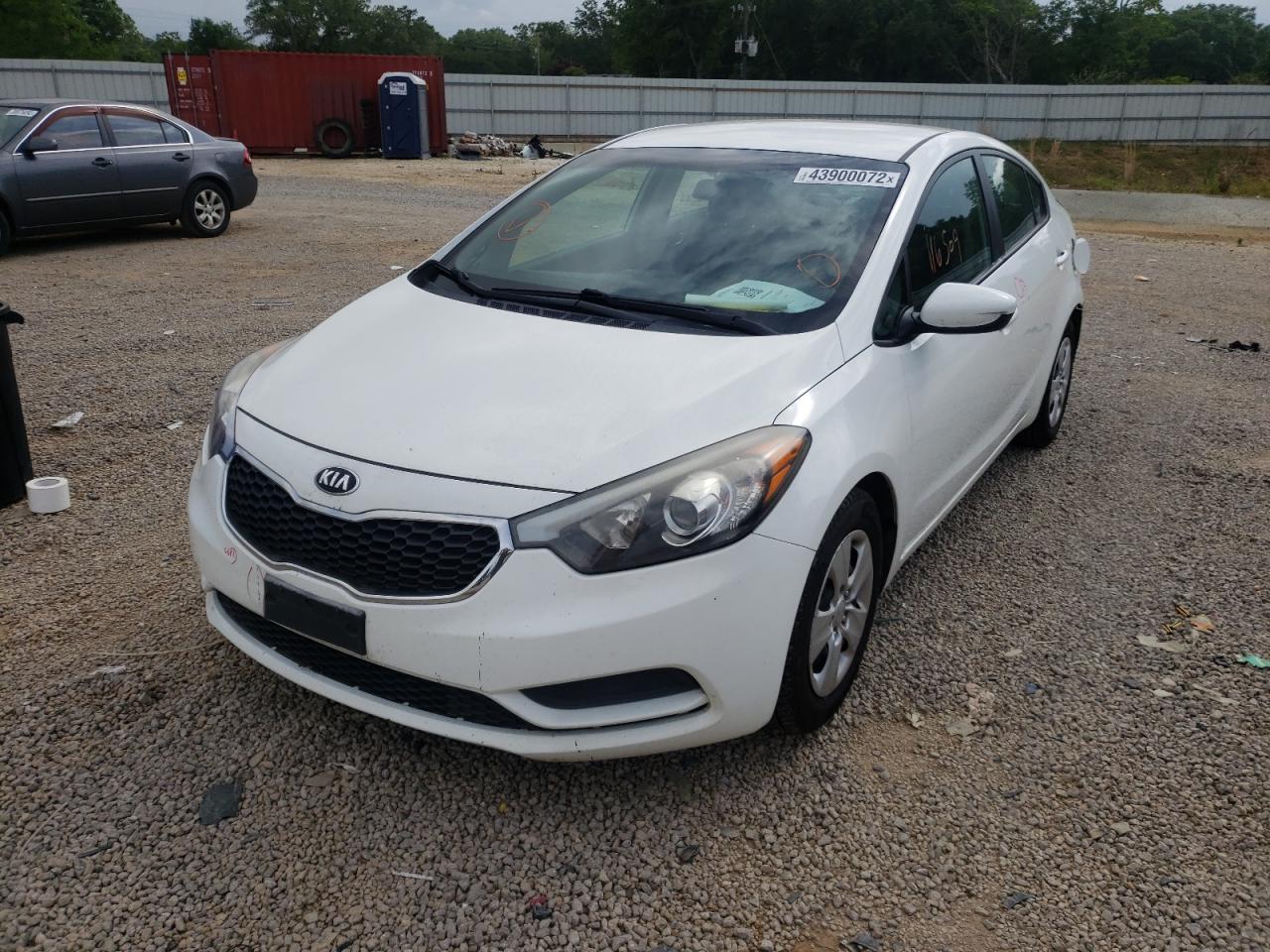 Photo 2 from auction – 2016 KIA FORTE LX with VIN KNAFK4A62G5459619