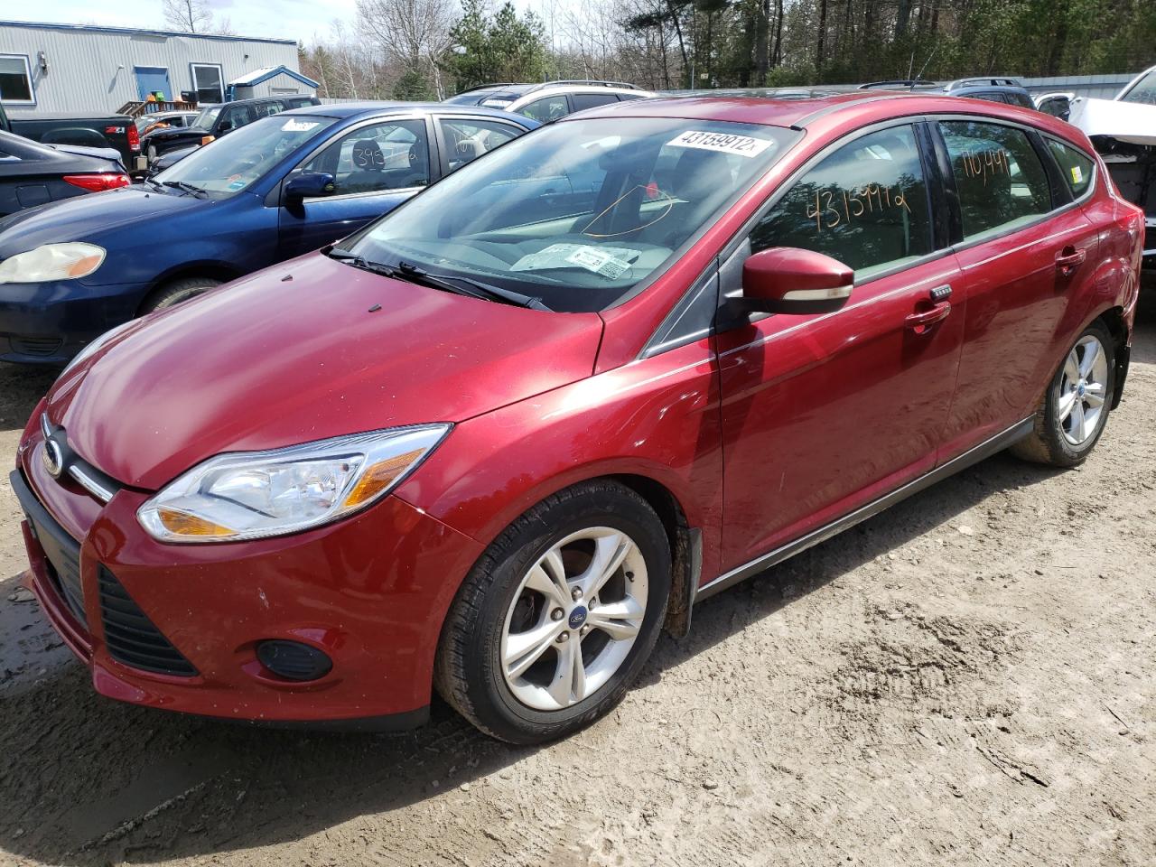 Photo 2 from auction – 2013 FORD FOCUS SE with VIN 1FADP3K25DL208592