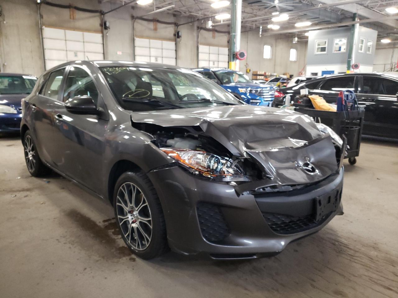 MAZDA 3 I 2013 with VIN JM1BL1LP3D1842362 - Photo from auction