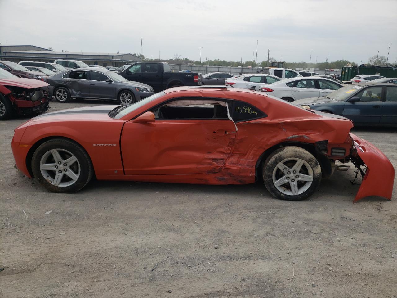 Photo 9 from auction – 2010 CHEVROLET CAMARO LT with VIN 2G1FB1EV2A9117819