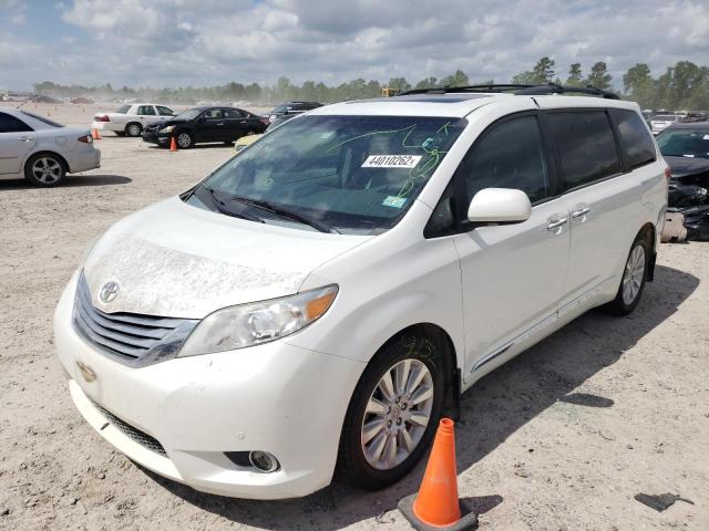 Photo 2 from auction – 2012 TOYOTA SIENNA XLE with VIN 5TDDK3DC9CS045814
