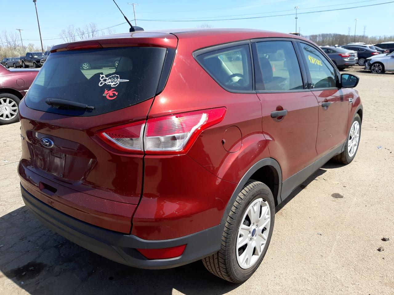 Photo 4 from auction – 2016 FORD ESCAPE S with VIN 1FMCU0F7XGUB94525