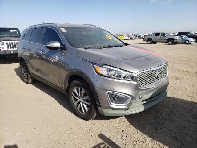 KIA SORENTO LX 2017 with VIN 5XYPGDA58HG235182 - Photo from auction