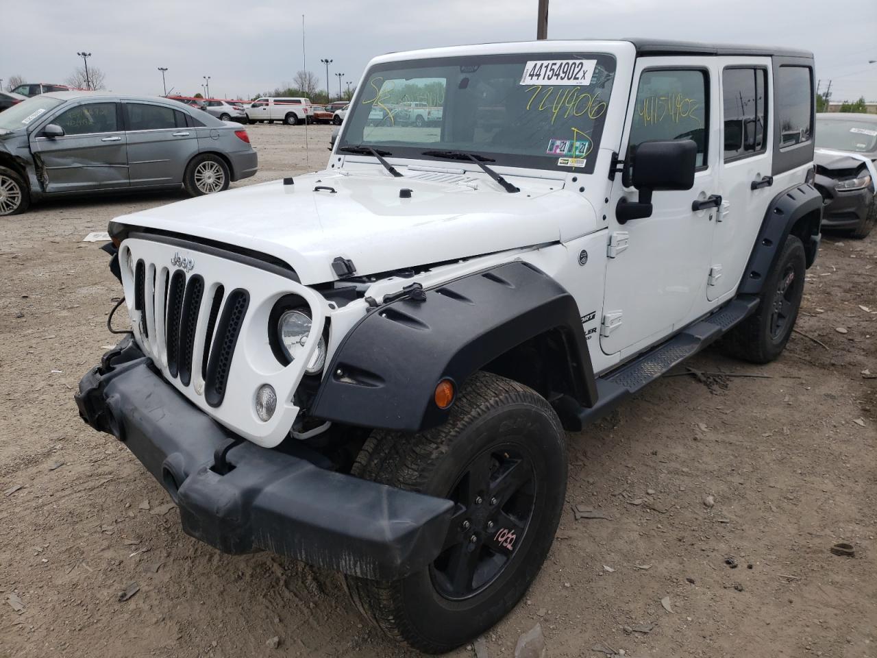 Photo 2 from auction – 2017 JEEP WRANGLER U with VIN 1C4BJWDG3HL724906