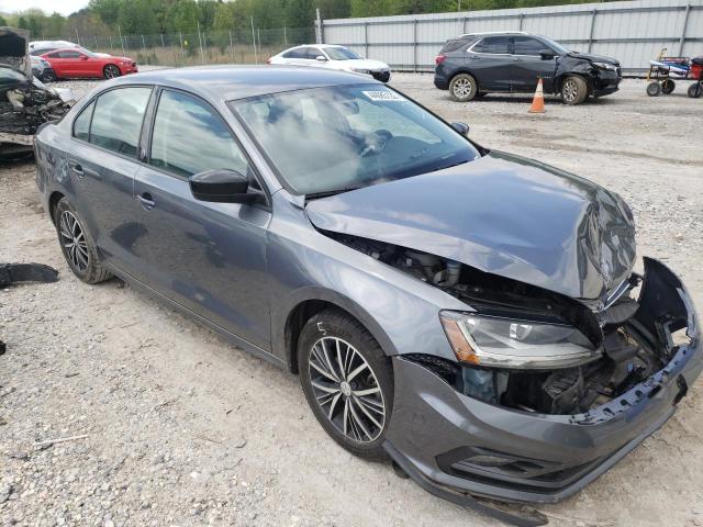 VOLKSWAGEN JETTA SE 2018 with VIN 3VWDB7AJ4JM247688 - Photo from auction
