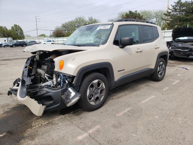 Photo 2 from auction – 2016 JEEP RENEGADE S with VIN ZACCJAAT1GPD52498