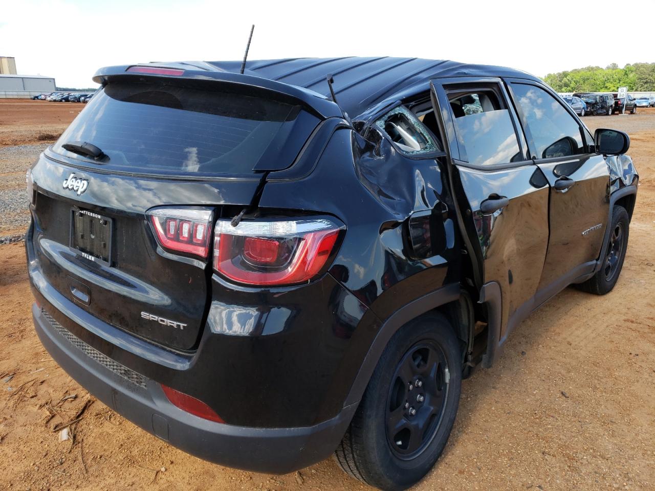 Photo 4 from auction – 2020 JEEP COMPASS SP with VIN 3C4NJCAB4LT241927