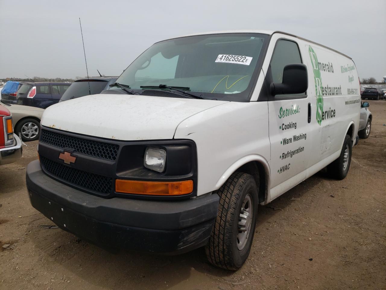 Photo 2 from auction – 2014 CHEVROLET EXPRESS G2 with VIN 1GCWGFCA8E1134981