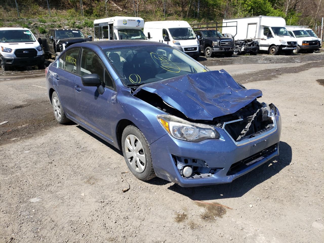 SUBARU IMPREZA 2015 with VIN JF1GJAA62FH005088 - Photo from auction