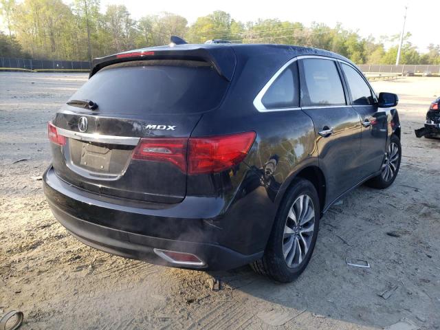 Photo 4 from auction – 2014 ACURA MDX TECHNO with VIN 5FRYD3H4XEB014723