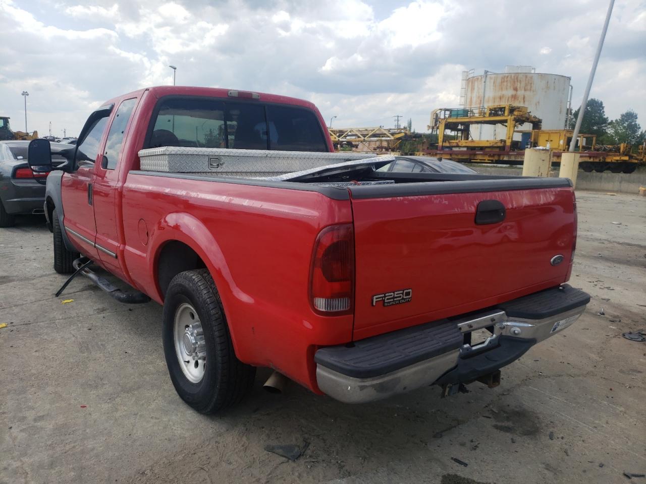 Photo 3 from auction – 2000 FORD F250 SUPER with VIN 1FTNX20S8YED96904