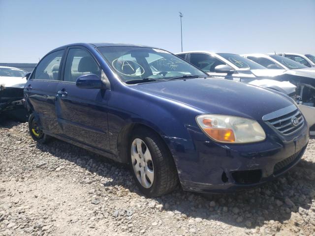 KIA SPECTRA EX 2008 with VIN KNAFE121485492082 - Photo from auction