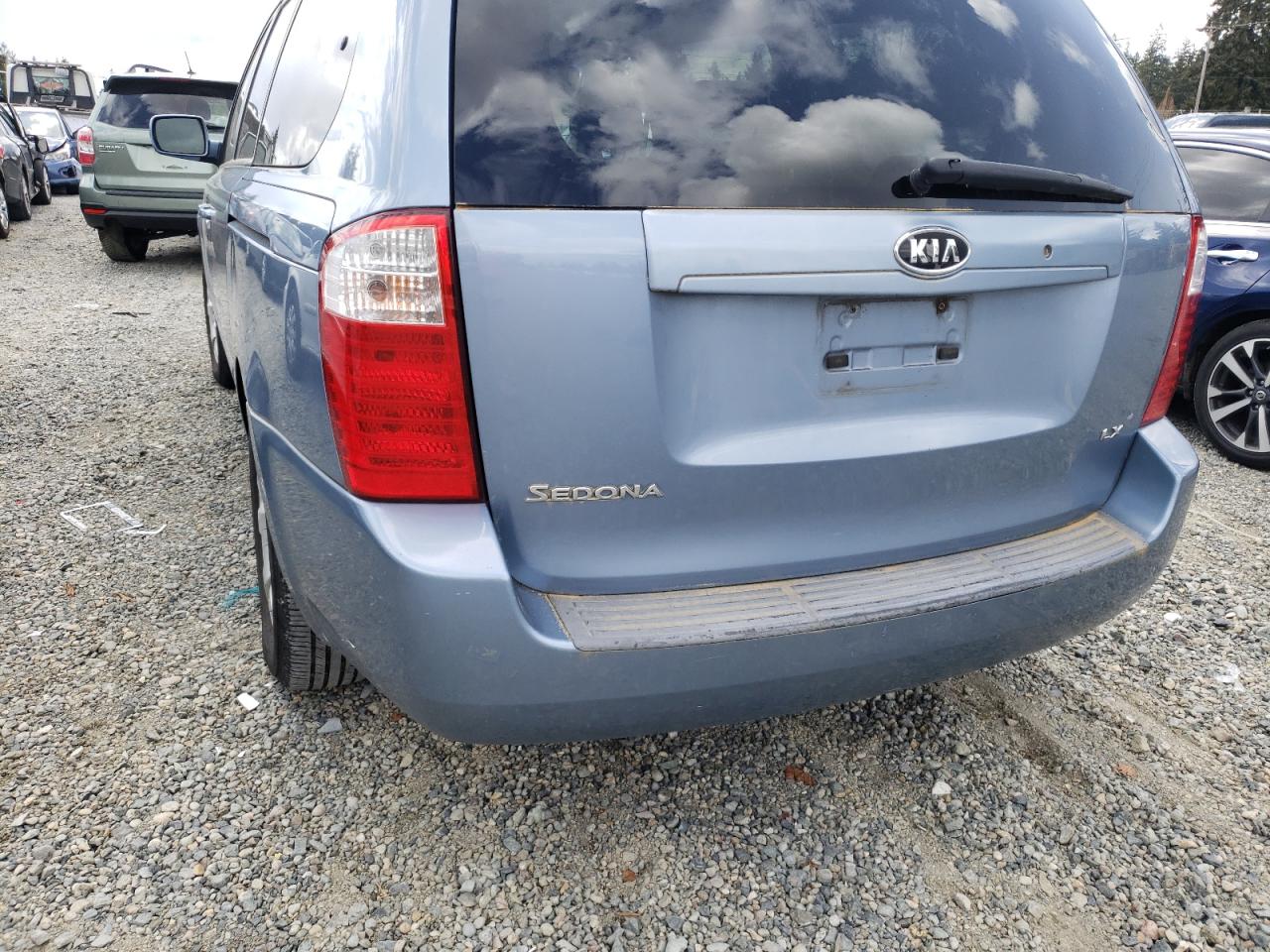 Photo 9 from auction – 2008 KIA SEDONA EX with VIN KNDMB233886223778