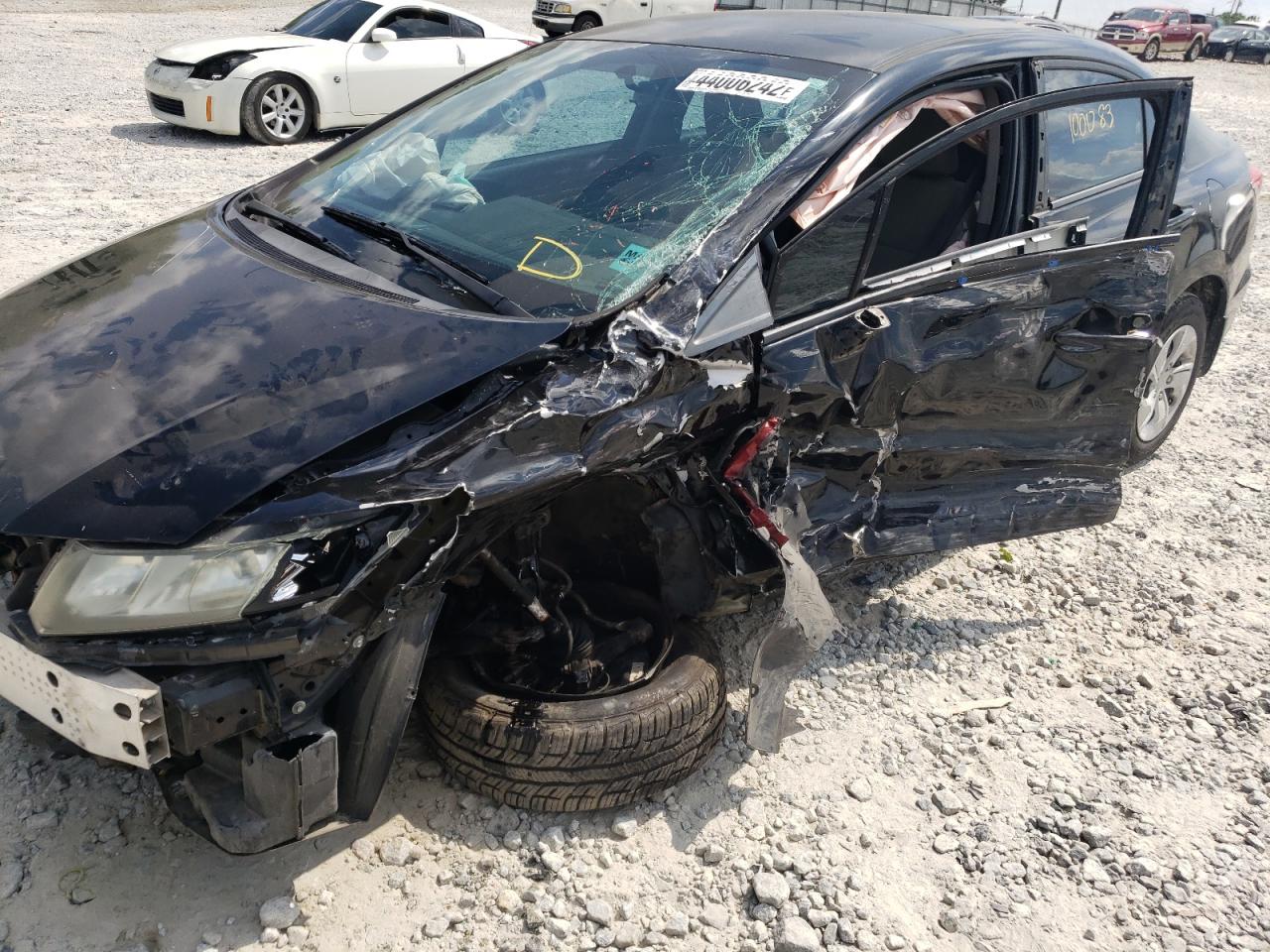 Photo 9 from auction – 2013 HONDA CIVIC LX with VIN 2HGFB2F56DH531466