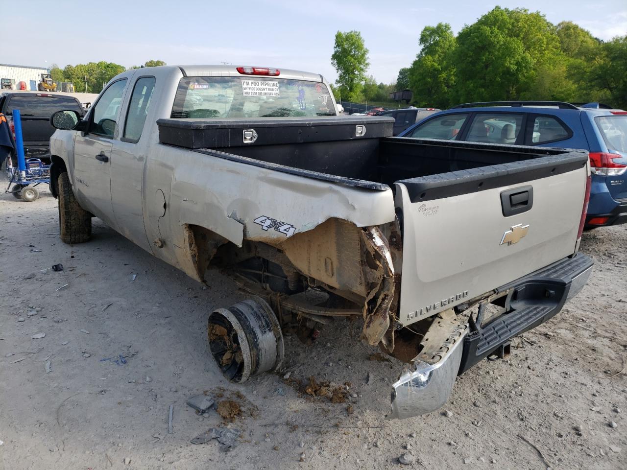 Photo 3 from auction – 2009 CHEVROLET SILVERADO with VIN 1GCEK19C19Z159539