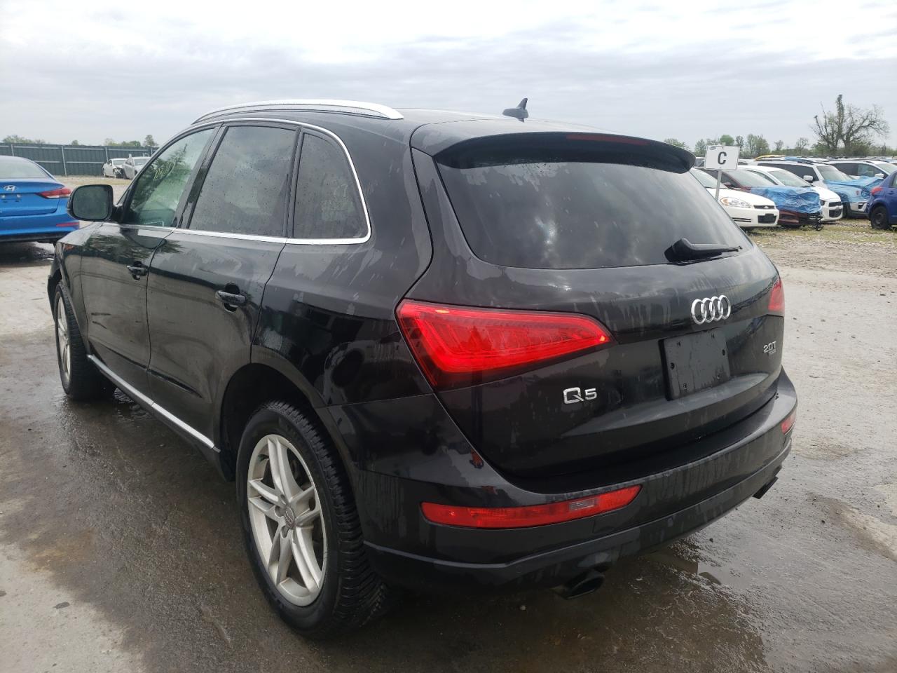 Photo 3 from auction – 2014 AUDI Q5 PREMIUM with VIN WA1LFAFP7EA074548
