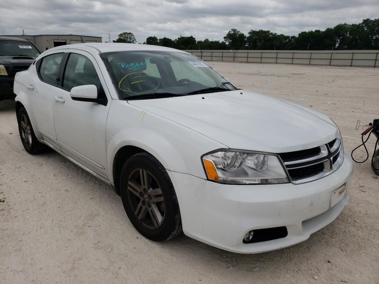 DODGE AVENGER SX 2013 with VIN 1C3CDZCG4DN709168 - Photo from auction