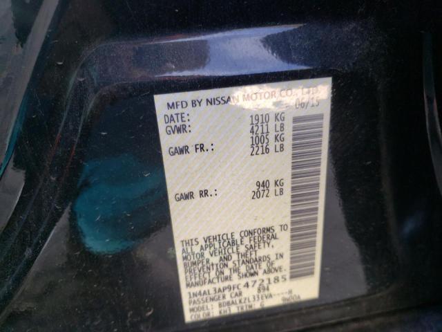 Photo 10 from auction – 2015 NISSAN ALTIMA 2.5 with VIN 1N4AL3AP9FC472185