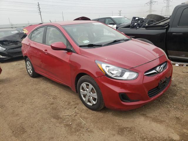 HYUNDAI ACCENT GLS 2013 with VIN KMHCT4AE1DU442852 - Photo from auction