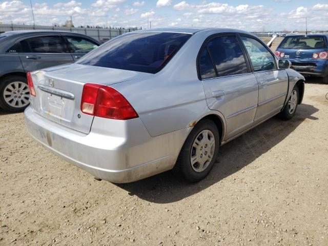Photo 4 from auction – 2001 HONDA CIVIC LX with VIN 2HGES16641H922366