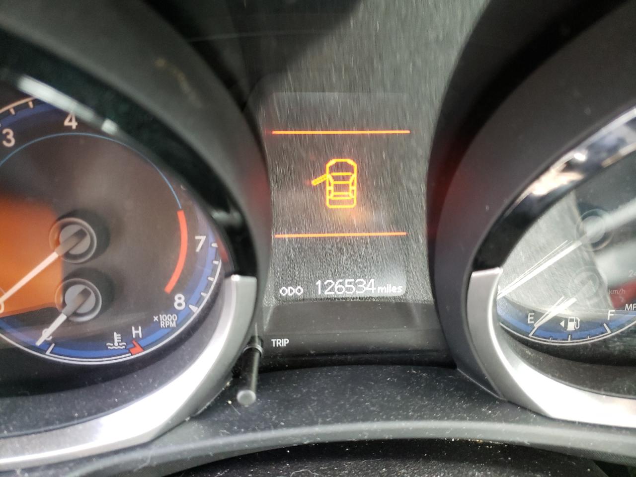 Photo 8 from auction – 2016 TOYOTA COROLLA with VIN 2T1BURHEXGC536617