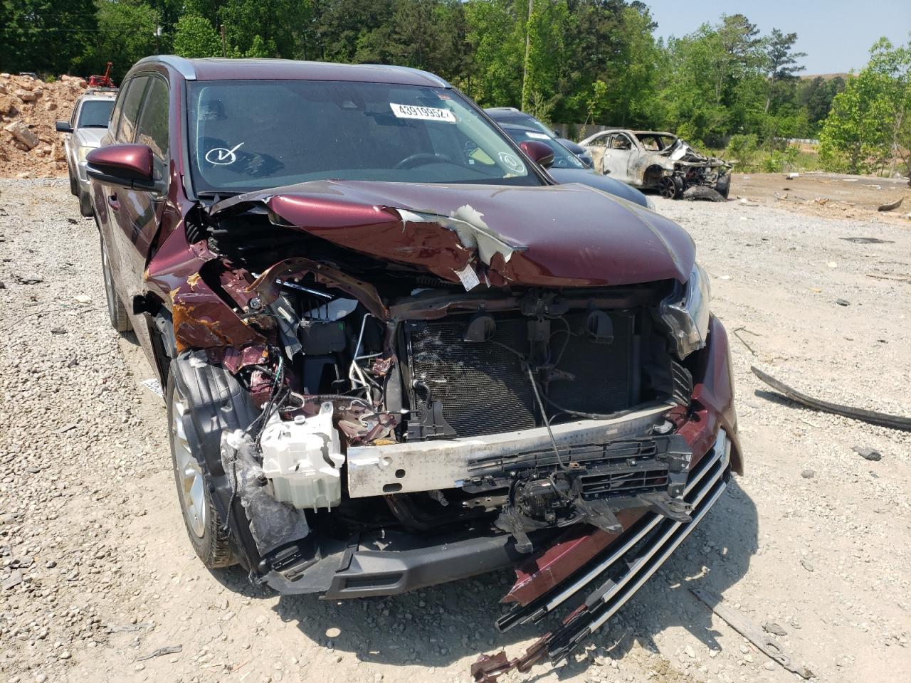 Фото 9 с аукциона – 2018 TOYOTA HIGHLANDER с VIN 5TDYZRFH9JS240429