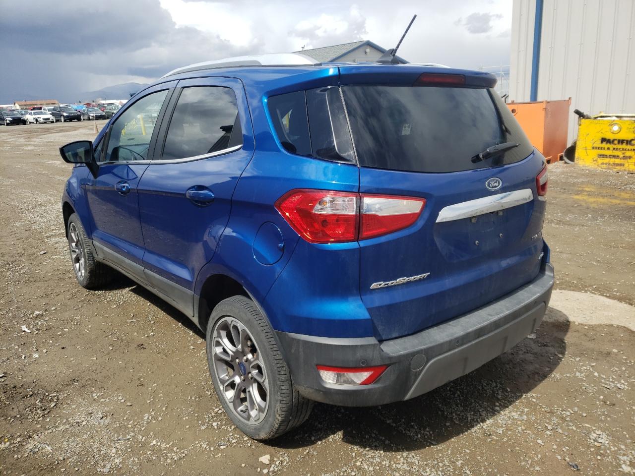 Photo 3 from auction – 2021 FORD ECOSPORT T with VIN MAJ6S3KL5MC400532
