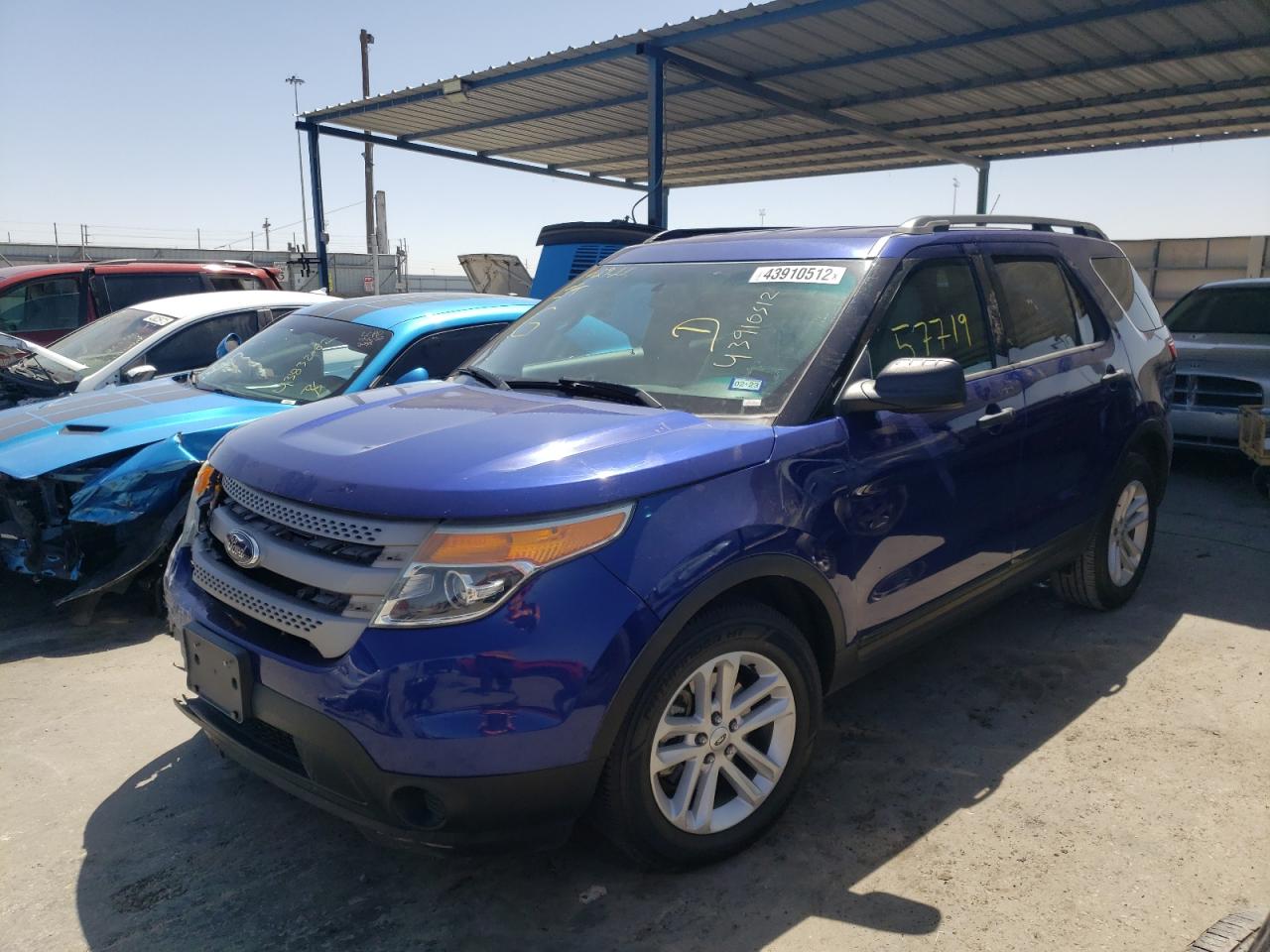 Photo 2 from auction – 2015 FORD EXPLORER with VIN 1FM5K7B80FGB10487