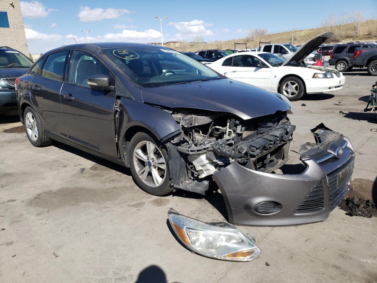FORD FOCUS SE 2014 with VIN 1FADP3F27EL200683 - Photo from auction