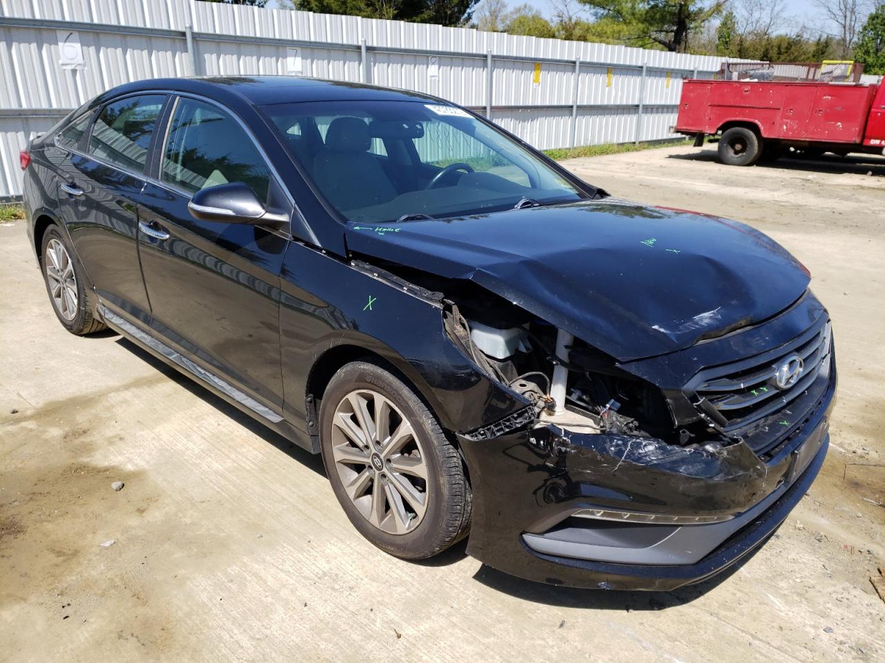 HYUNDAI SONATA SPO 2016 with VIN 5NPE34AF1GH326328 - Photo from auction