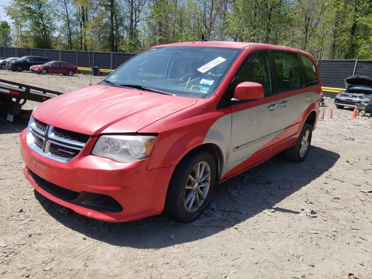 Photo 2 from auction – 2014 DODGE GRAND CARA with VIN 2C4RDGBG9ER308604