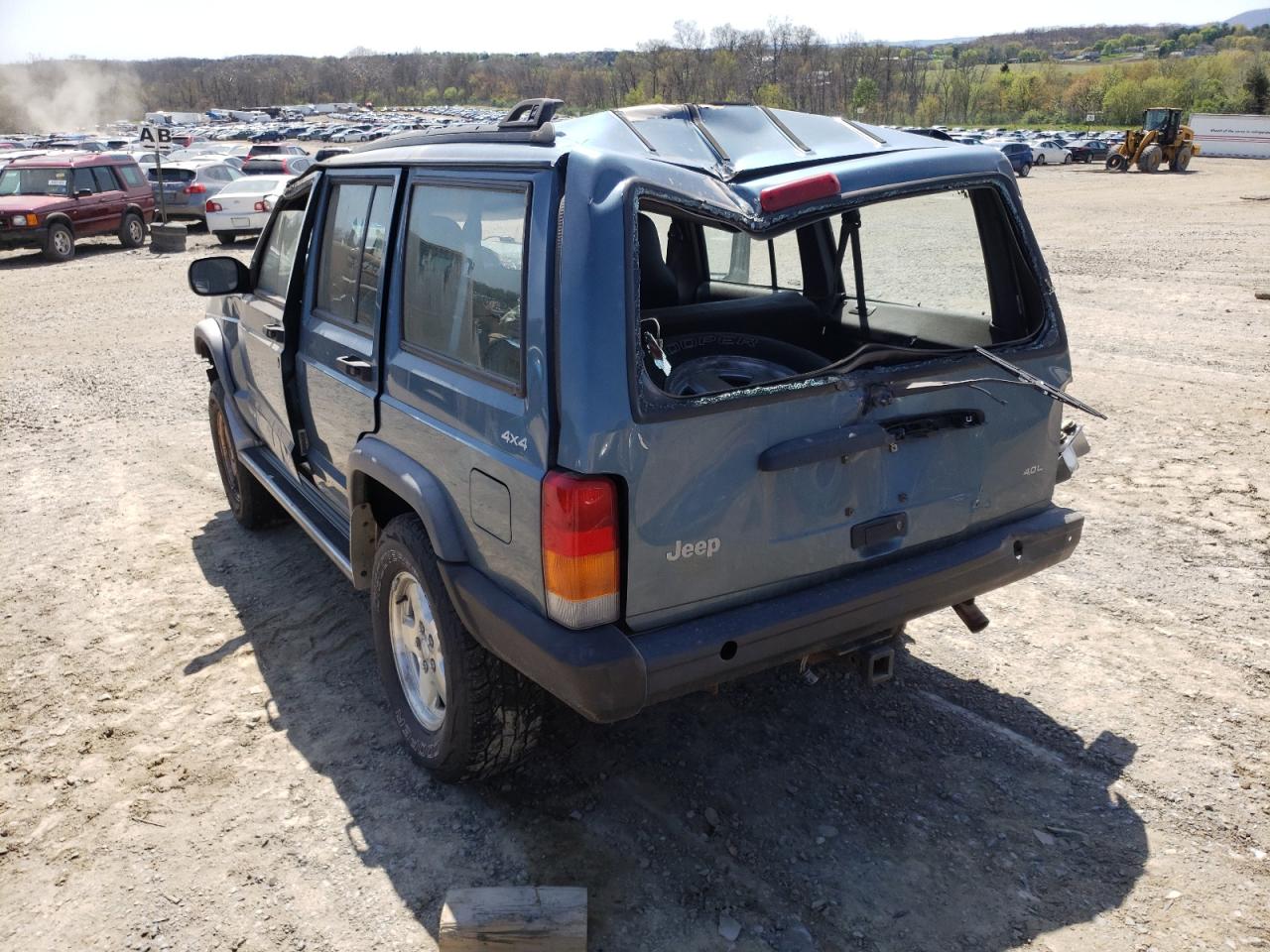 Photo 3 from auction – 1999 JEEP CHEROKEE S with VIN 1J4FF28S7XL603458