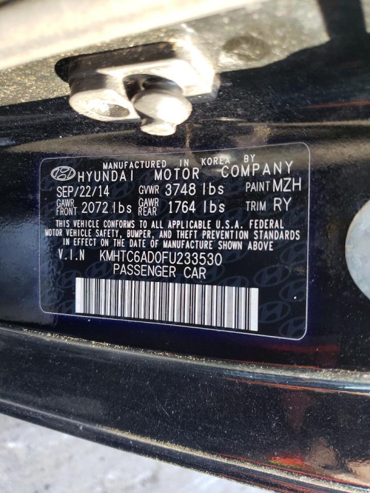 Photo 10 from auction – 2015 HYUNDAI VELOSTER with VIN KMHTC6AD0FU233530