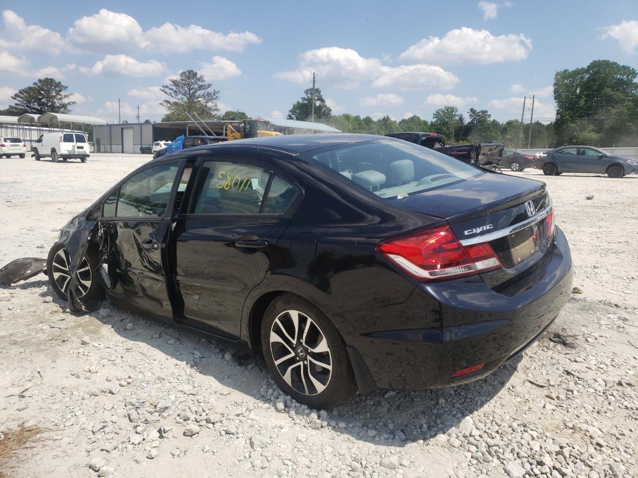 Zdjęcie 3 z aukcji – 2014 HONDA CIVIC EX z VIN 19XFB2F80EE075955