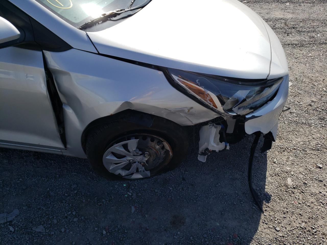 Photo 9 from auction – 2022 HYUNDAI ACCENT SE with VIN 3KPC24A61NE157424