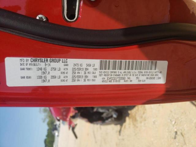 Photo 10 from auction – 2015 DODGE JOURNEY CR with VIN 3C4PDCGG1FT535583