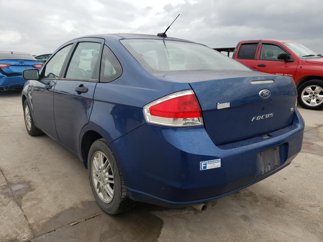 Photo 3 from auction – 2008 FORD FOCUS SE with VIN 1FAHP35N08W213274