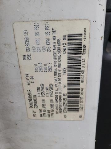 DODGE RAM 1500 S 2005 with VIN 1D7HA16D55J561981 - Photo from auction