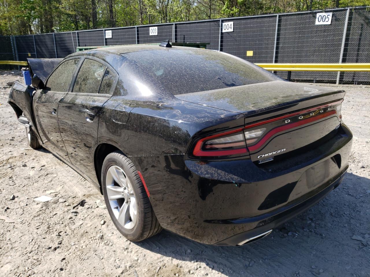 Photo 3 from auction – 2016 DODGE CHARGER SX with VIN 2C3CDXHG8GH204762