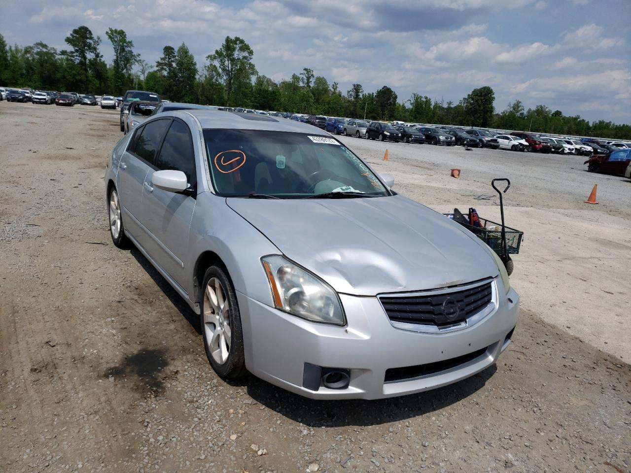 NISSAN MAXIMA SE 2007 مع رقم تعريف المركبة 1N4BA41EX7C808071 - صورة من المزاد