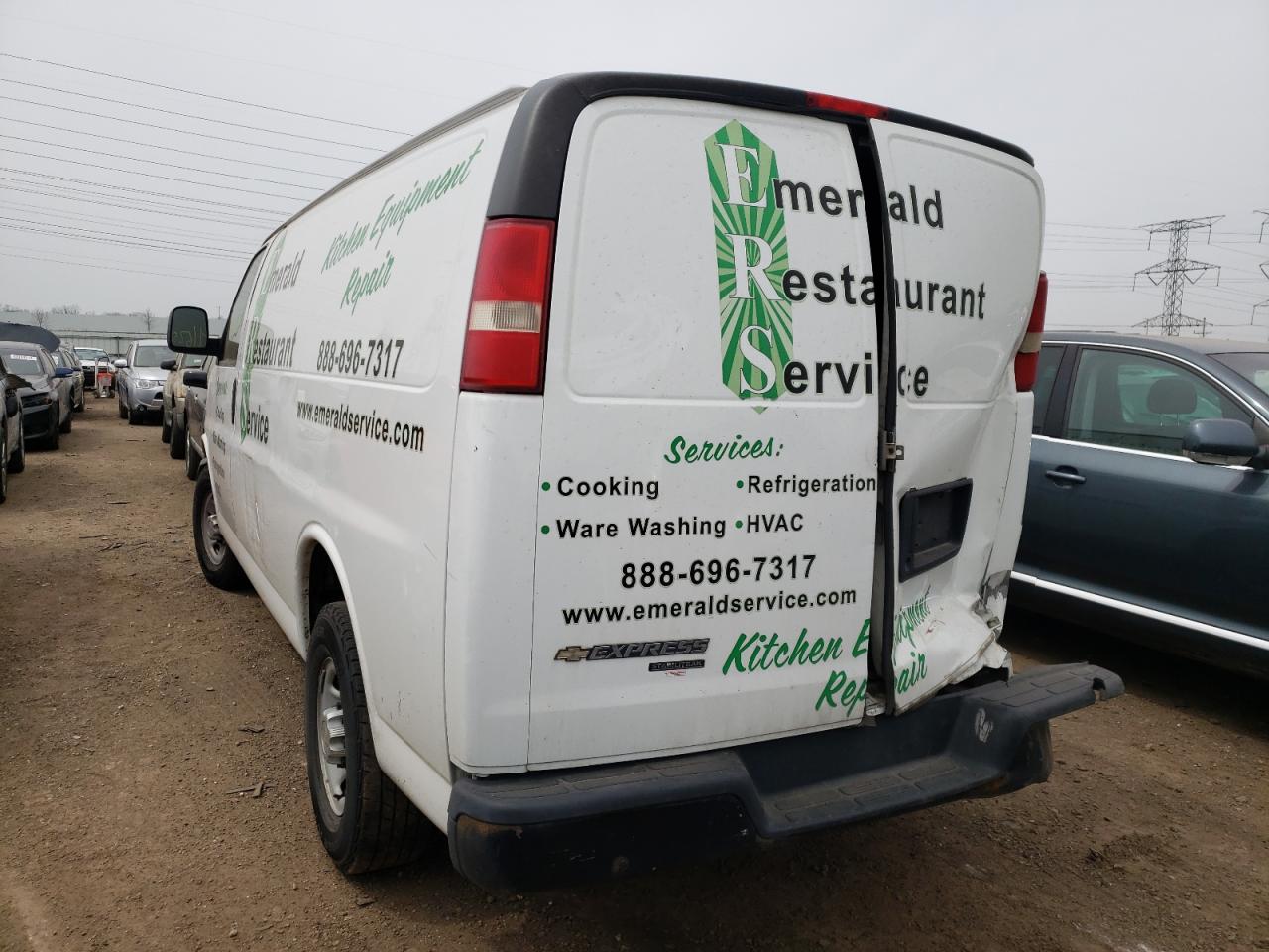 Photo 3 from auction – 2014 CHEVROLET EXPRESS G2 with VIN 1GCWGFCA8E1134981